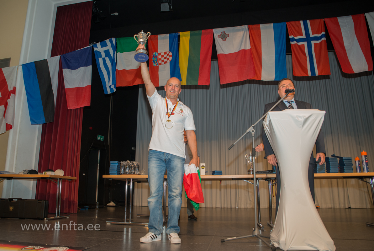 557 European Champion in PCP category Ferenc Sas from Hungary